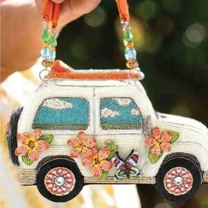 Mary Frances Day Trip. GORGEOUS & FUN delicate beading exudes & sparks JOY!